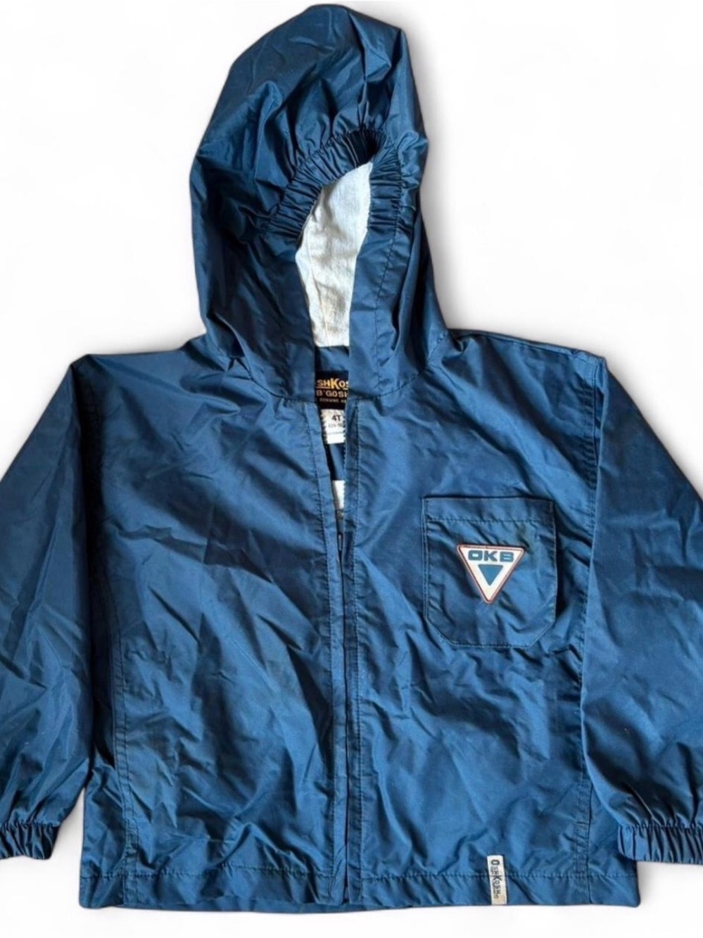 Vintage OshKosh B’Gosh Navy Lined Windbreaker